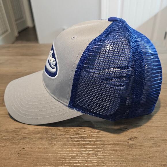Vintage Duke University Blue Devils Trucker Hat Cap 90s DU Blue Gray NCAA Retro - Picture 3 of 8